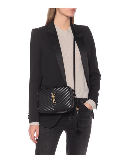 lou leather camera bag