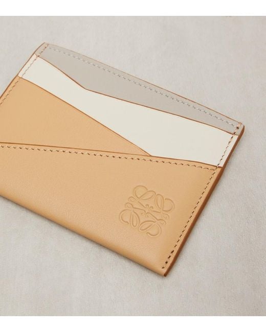 Loewe Natural Puzzle Leather Cardholder