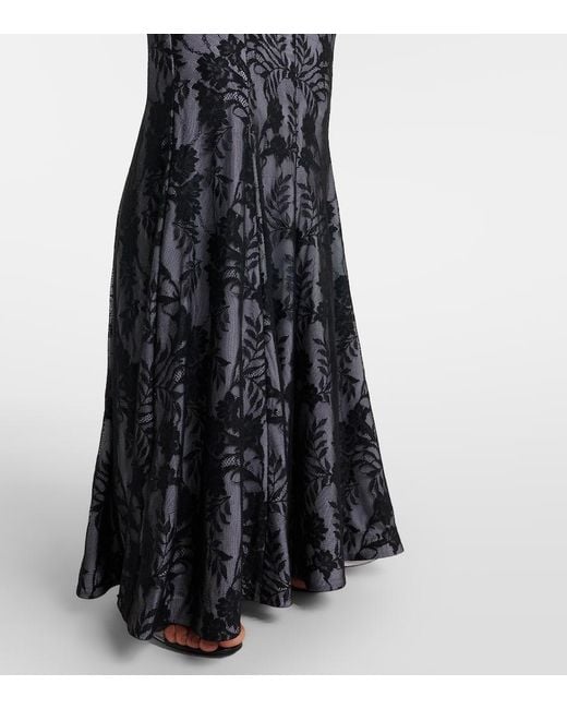 Abito Lungo Grace di Norma Kamali in Black