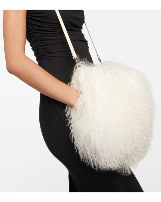 Magda Butrym Natural Shearling Muff