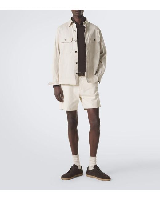 Zegna Brown 232 Suede Sneakers for men