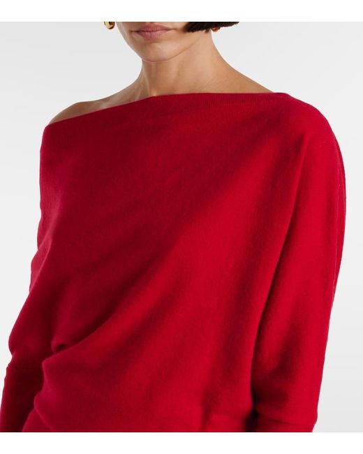 Altuzarra Red Maxikleid Kasos Aus Kaschmir