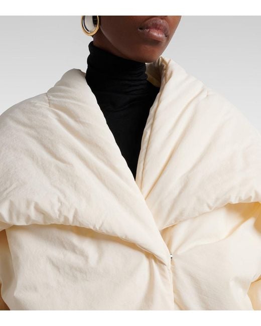 Jacquemus White Chale Bomber Jacket
