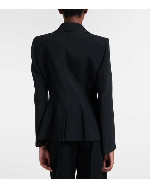 Givenchy Black Single-Breasted Blazer