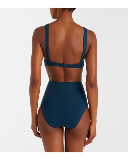 Eres Blue Charme Bikini Top