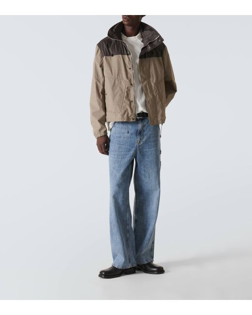 Our Legacy Green Shigatsu Paneled Cotton-blend Jacket for men