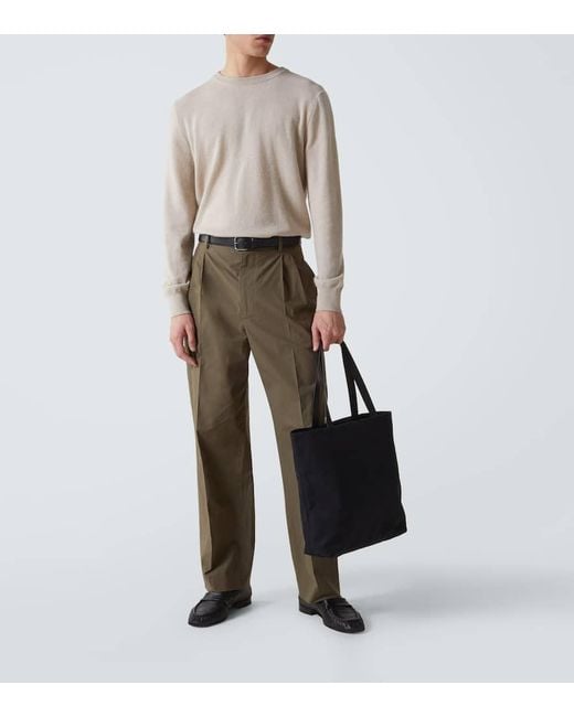 The Row Tote Bag Armory Mit Leder in Black für Herren