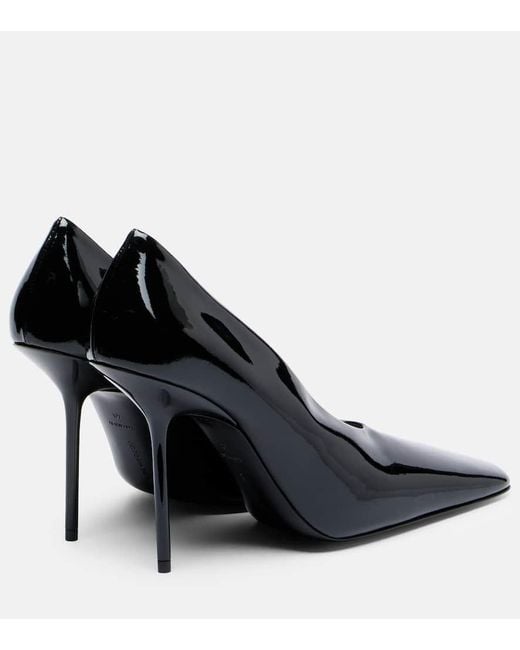 Victoria Beckham Black Pumps 100 Aus Lackleder
