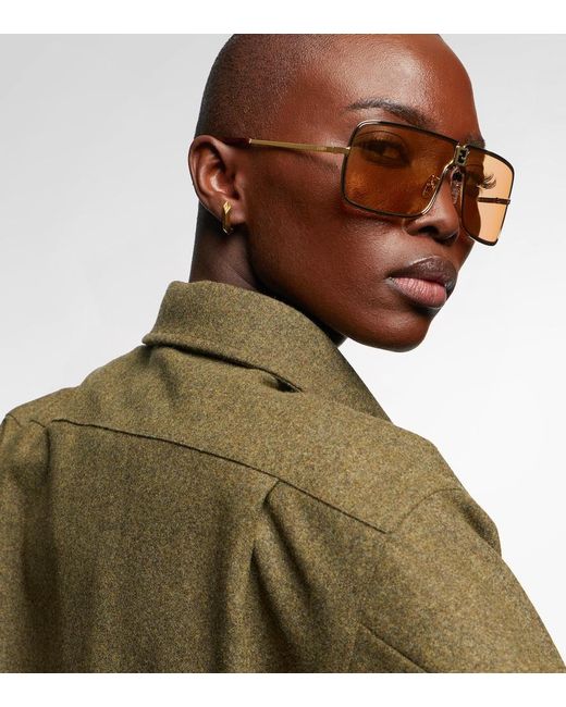 Fendi Natural Ness Aviator Sunglasses