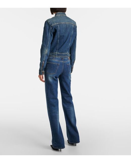 Magda Butrym Blue Denim Jacket