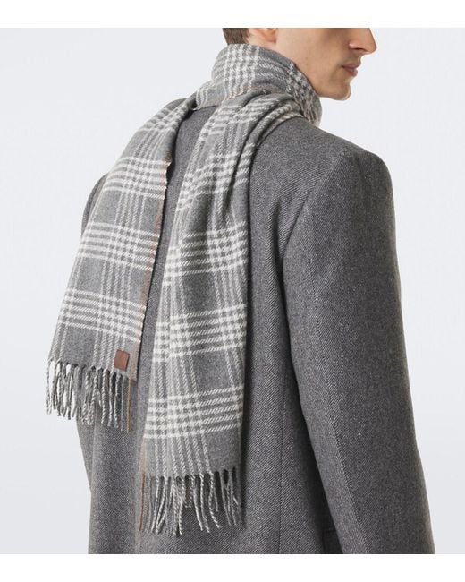 Sciarpa di Eleventy in Gray da Uomo