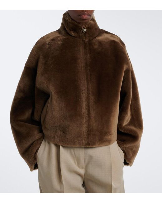 Arma Brown Indy Reversible Shearling Jacket