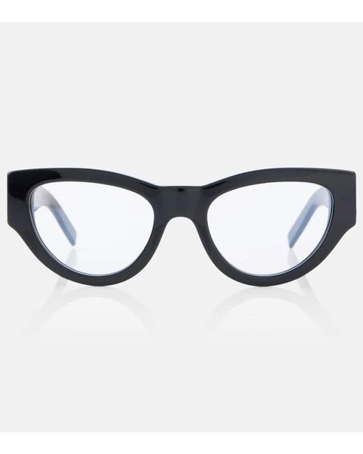 Occhiali Cat-Eye Sl-M94 di Saint Laurent in Brown