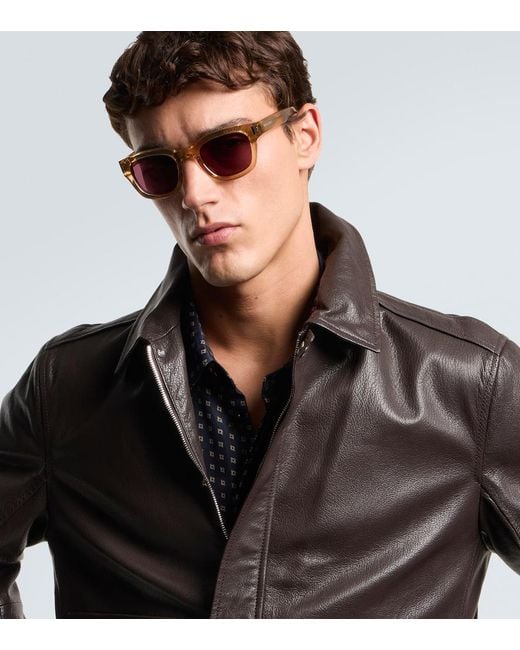 Saint Laurent Pink Sl 838 Large Square Sunglasses for men