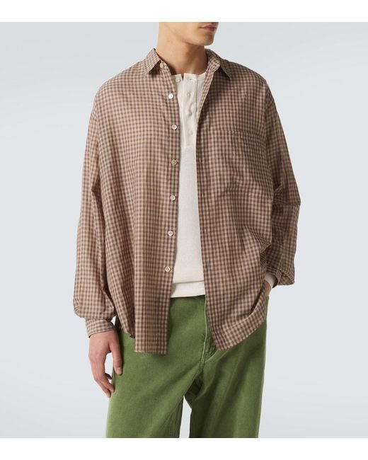 Camicia di Auralee in Brown da Uomo