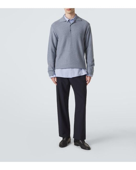 Pullover Bertram di The Row in Blue da Uomo