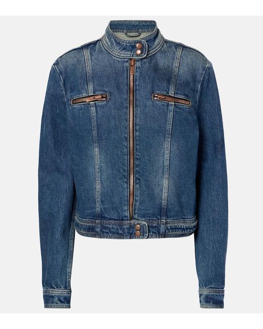 Magda Butrym Blue Denim Jacket