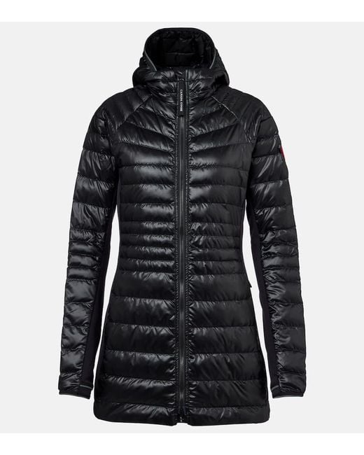 Canada Goose Black Hybridge Lite Down Coat