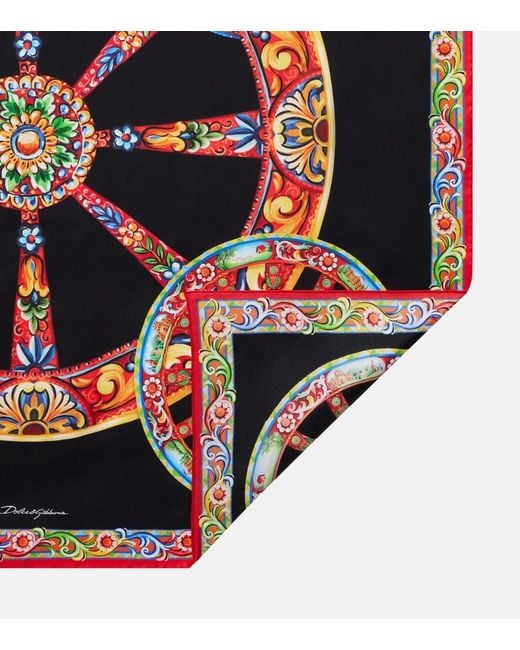 Sciarpa Carretto di Dolce & Gabbana in Multicolor