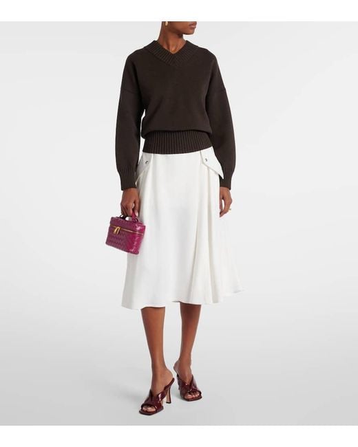 Beauty Case Bang Bang Small di Bottega Veneta in Purple