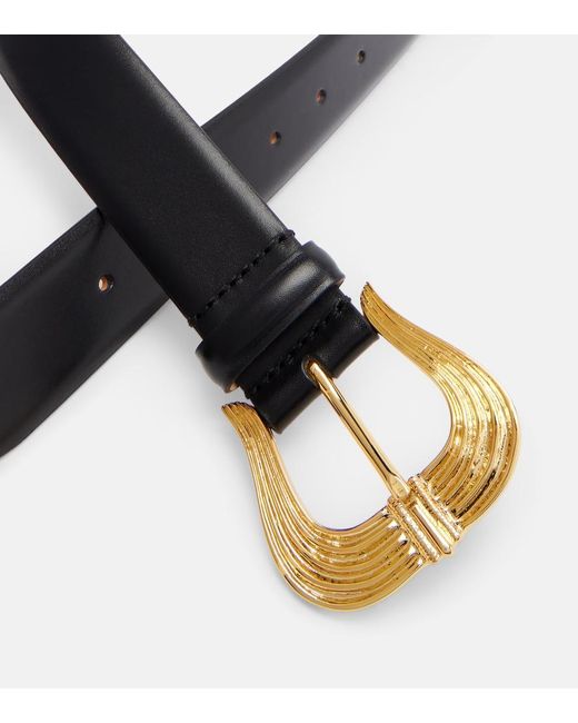 DEHANCHE Black Cupid Leather Belt