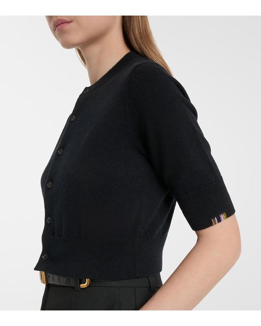 Extreme Cashmere Black N°474 Super Little Cashmere Cardigan