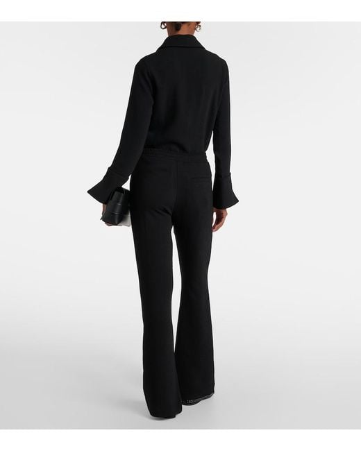 J.W. Anderson Blue Mid-Rise Sweatpants