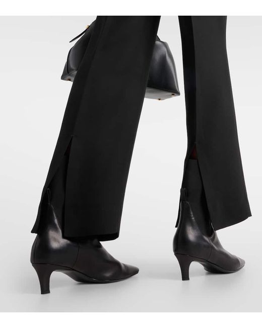 Pantaloni regular a vita media di Totême  in Black