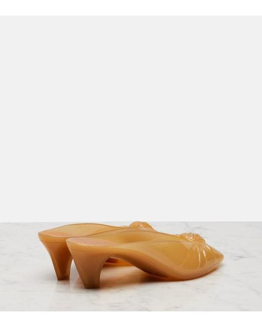 Chloé Natural Jelly Mules