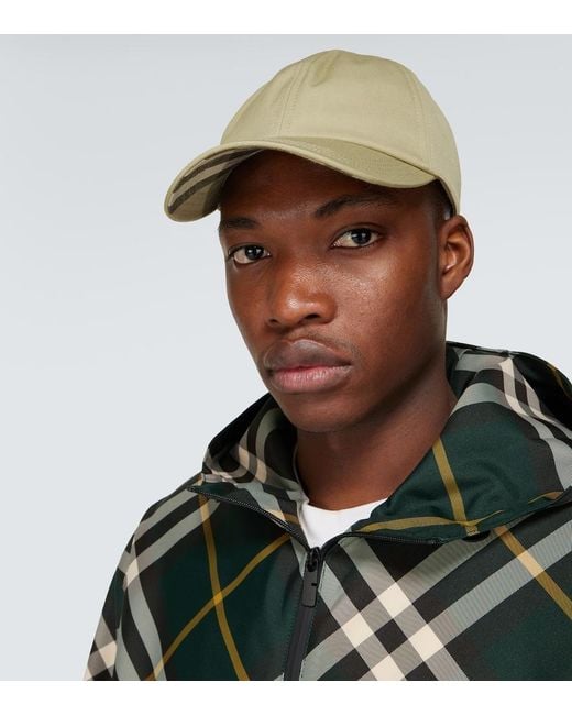 Burberry Baseballcap in Natural für Herren