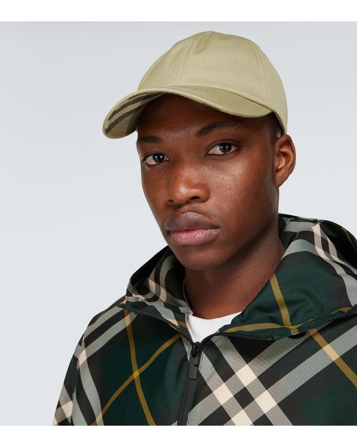 Burberry Natural Baseball Cap for men