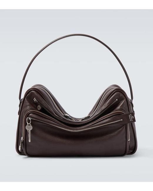 Sac Camero En Cuir Acne pour homme en coloris Black