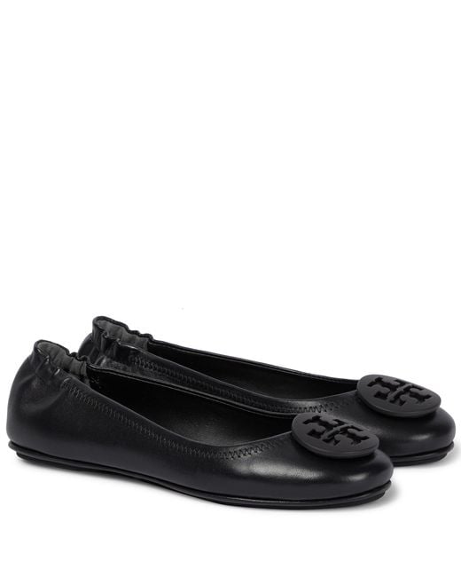 tory burch ballet flat black