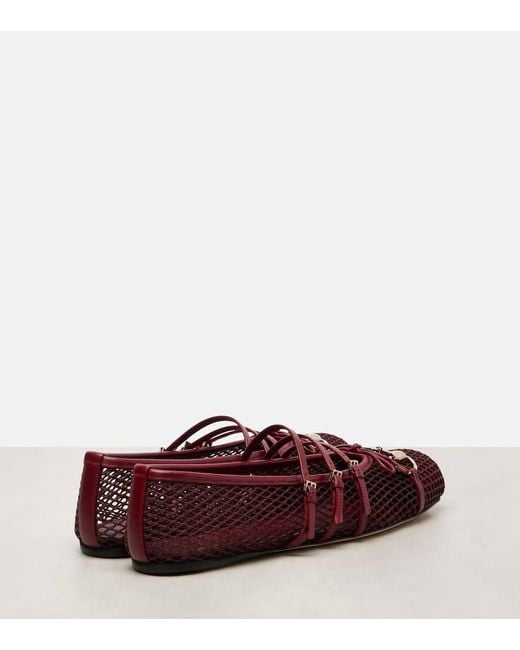 Ballerines Horsebit Pour Femme, Taille Gucci en coloris Red