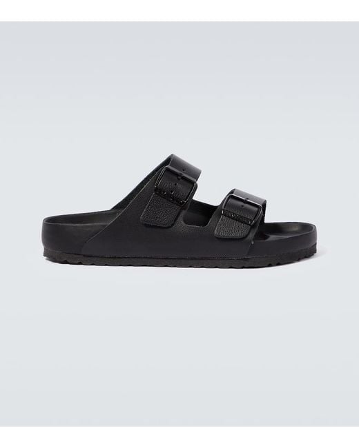 Birkenstock Black Arizona Leather Sandals for men