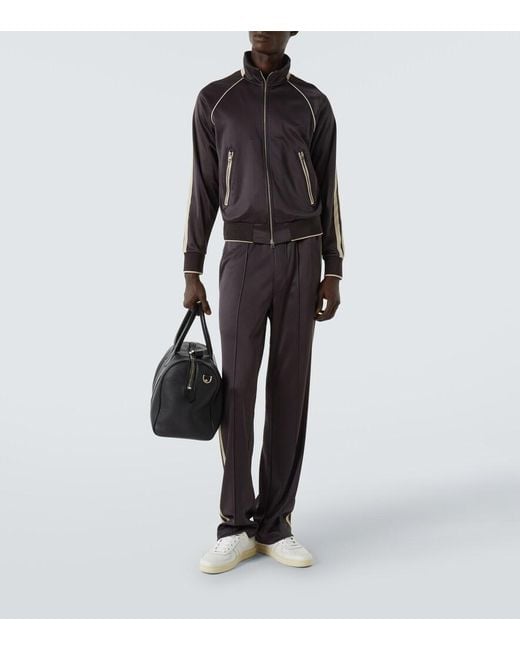Tom Ford Blue Jersey Track Pants for men