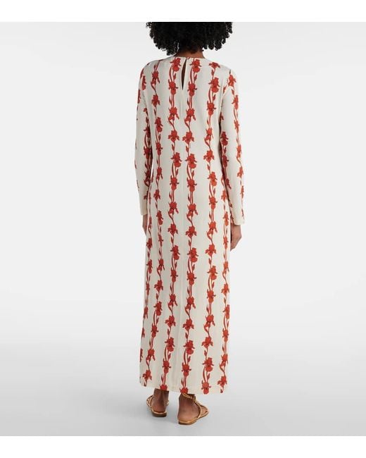 LaDoubleJ Red Maxikleid