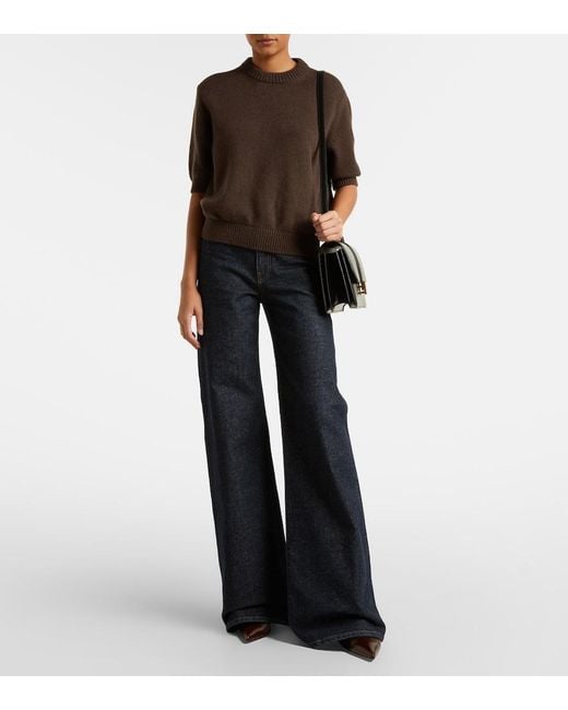 Pullover Davin di Khaite in Brown