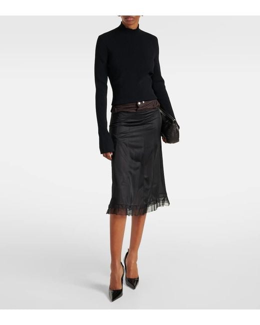 Christian Louboutin Black Pumps Kate Clawmax 100 Aus Lackleder