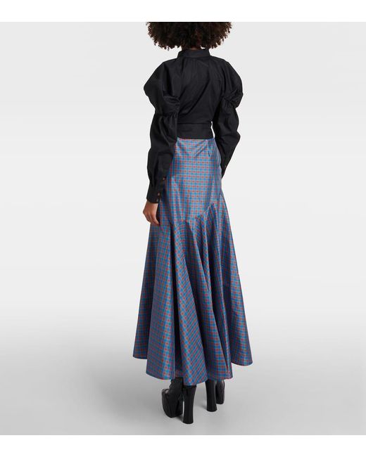 Camicia Gexy in popeline di cotone di Vivienne Westwood in Black