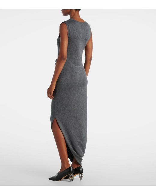 Vestido Drapeado J.W. Anderson de color Gray