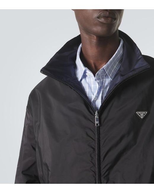 Prada Black Re-Nylon Jacket for men