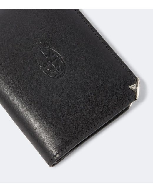 Jacques Marie Mage Black Elston Leather Wallet for men
