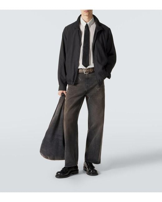 Our Legacy Black Casino Jacket for men