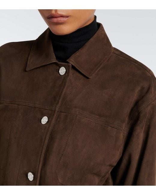 Vince Brown Suede Jacket