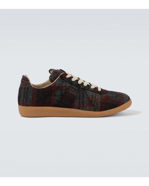 Maison Margiela Sneakers Recicla Replica in Black für Herren