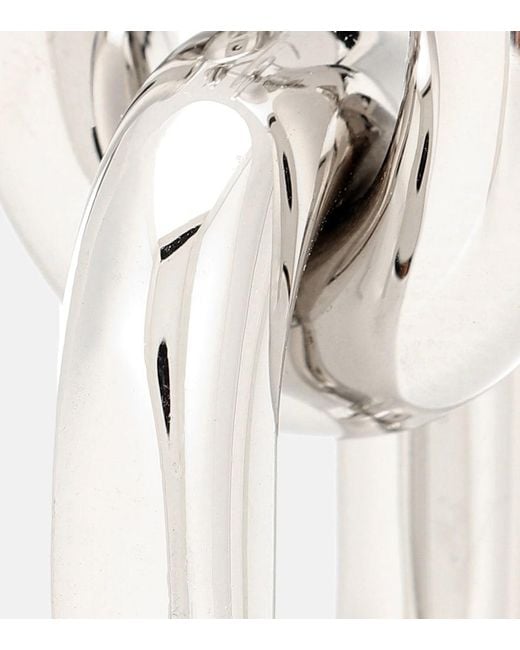 Rabanne Metallic Chain Link Earrings