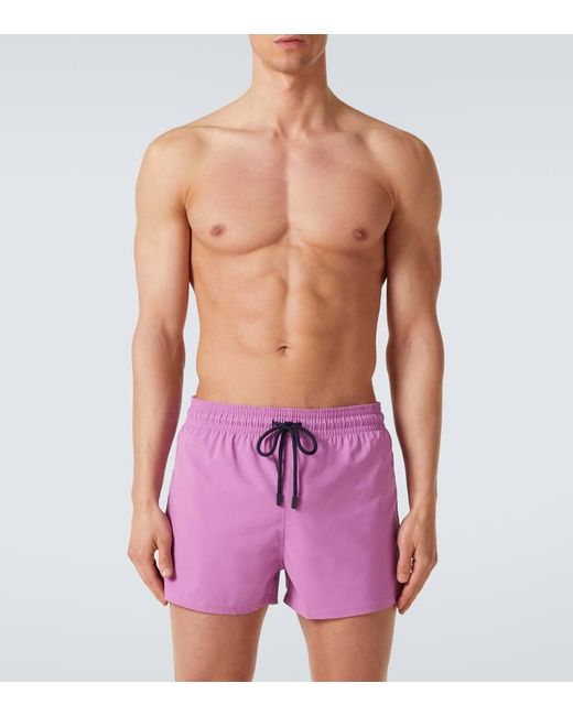 Vilebrequin Pink Logo Swim Trunks for men