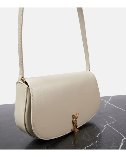 Borsa A Spalla Voltaire Mini di Saint Laurent in White