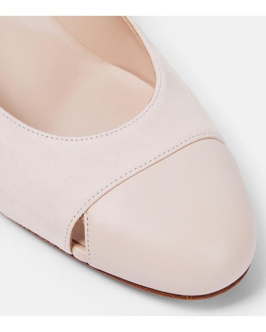 Christian Louboutin Pink Miss Duvette Leather Pumps